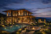 design modern house interior and exterior with 3d rendering