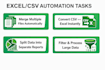 automate your excel and CSV tasks using python