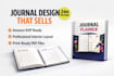 create a  journal, journal design, journal cover, ebook journal, prayer journal