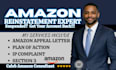 write a professional amazon appeal letter and poa for account reinstatement