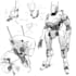 design mecha robot character sheet design