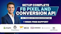 setup facebook pixel, meta conversion API and server side tracking