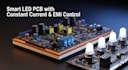 design smart led lighting pcb with constant current and emi control