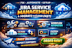 fix, automate, setup jira service management and migrate to cloud fast
