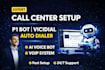 setup p1 bot, vicidial, call center system, auto dialer, voip solution