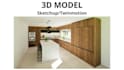 create realistic 3d architectural model in sketchup