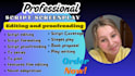 edit proofread format movie scriptwriting tv pilot feature film script series