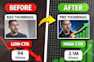 high CTR youtube thumbnails