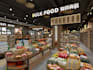 design 3d  supermarket store, 3d boutique, retail store interior with rendering