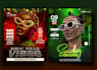 design party flyer, club, dj, music, event flyer poster design