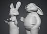 design 3d character and cartoon model in blender