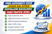 provided high da backlink