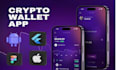 build crypto exchange website, crypto wallet app, p2p exchange platform