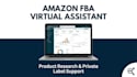 be your amazon fba private label virtual assistant