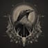create a dark art illustration with engraving style