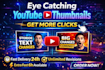 design eye catching youtube thumbnails that get clicks