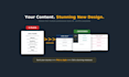 redesign your resume with a modern, professional layout