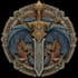 make a medieval, fantasy, rpg gaming logo