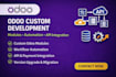 develop custom odoo modules, odoo automation, odoo api integration