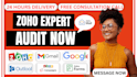 audit zoho one apps crm workflows automations mails form gmail google workspace