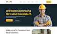 build wix property development website construction wix building company website