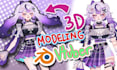 create 3d vtuber model vroid 3d character design and vtuber rigging vrchat