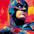 design an amazing superhero pop art