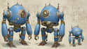 design sci fi mecha and robot concept art