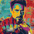 design an amazing superhero pop art