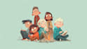 draw a cartoon illustration