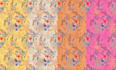design floral seamless pattern for textile