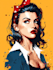 design wpap pop art portrait