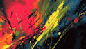 paint digital professional abstract art by hand