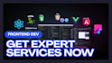 develop a modern responsive frontend website