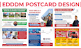 design eddm postcard or direct mail postcard