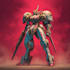 draw amazing character mecha robot illustration