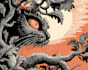 create amazing illustrations in linocut style