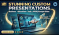 create custom business, educational and tech presentation