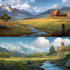 illustrate environments, landscapes, board game, concept art