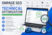 onpage SEO and technical optimization for you