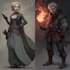 dnd character art and dnd character art
