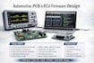 design automotive pcb and develop ecu firmware for can bus systems