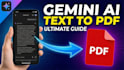 save the gemini messages as a PDF file
