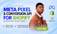 fix meta pixel and meta conversion api for shopify and gohighlevel sales funnel