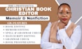 proofread edit christian memoir nonfiction ebook spell check manuscript editing