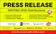publish and write press release to USA,UK, canada and top sites