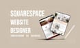 design property management website, squarespace website design with booking odoo