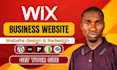 wix business website design, wix booking, wix website seo and optimization