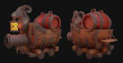 create game ready 3d characters, weapons, and props for your game