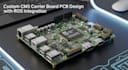 develop custom cm5 carrier board pcb with ros robotics integration